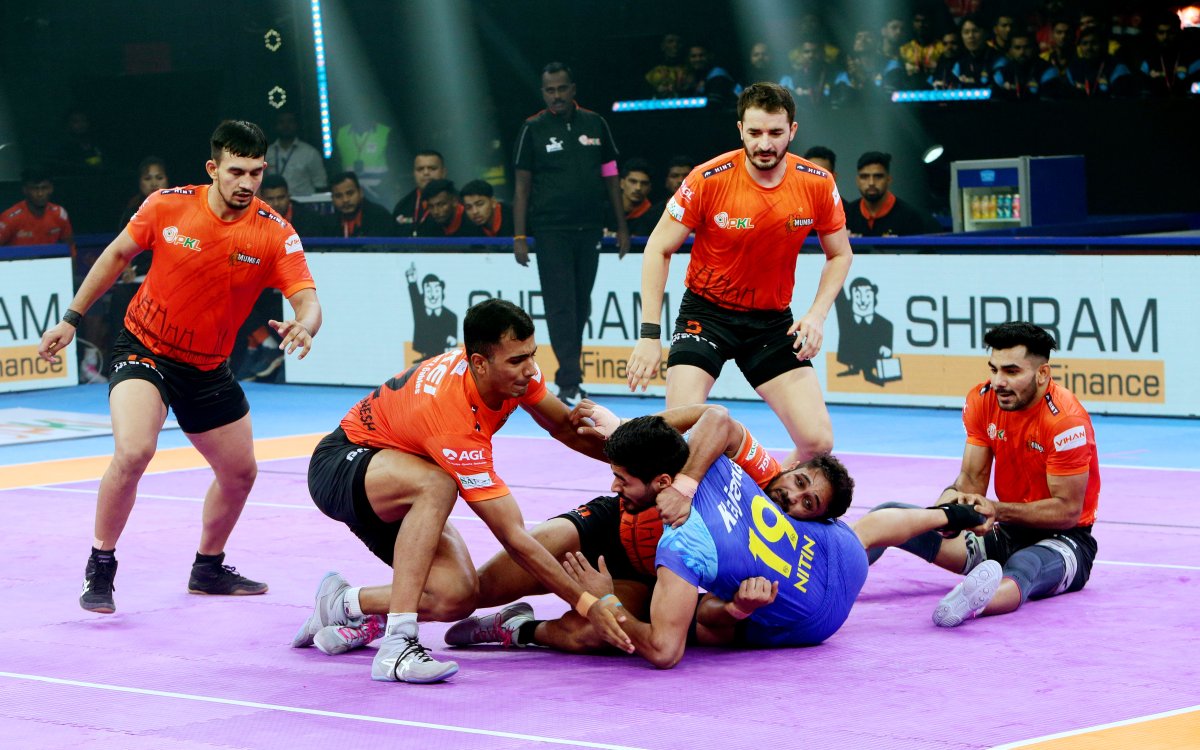 PKL Season 11: Bengal Warriorz, U Mumba play out first tie of season in a thrilling clash