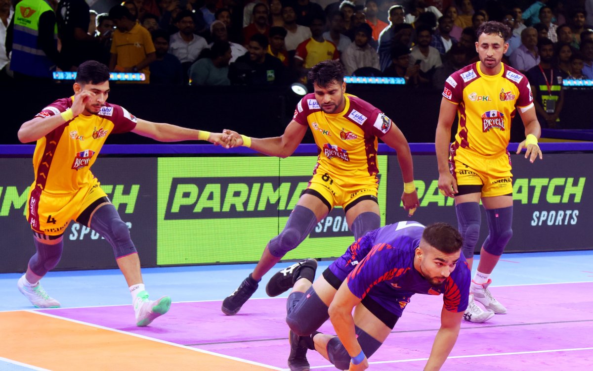 PKL Season 11: Fight back helps Dabang Delhi beat Telugu Titans, Pawan Sehrawat