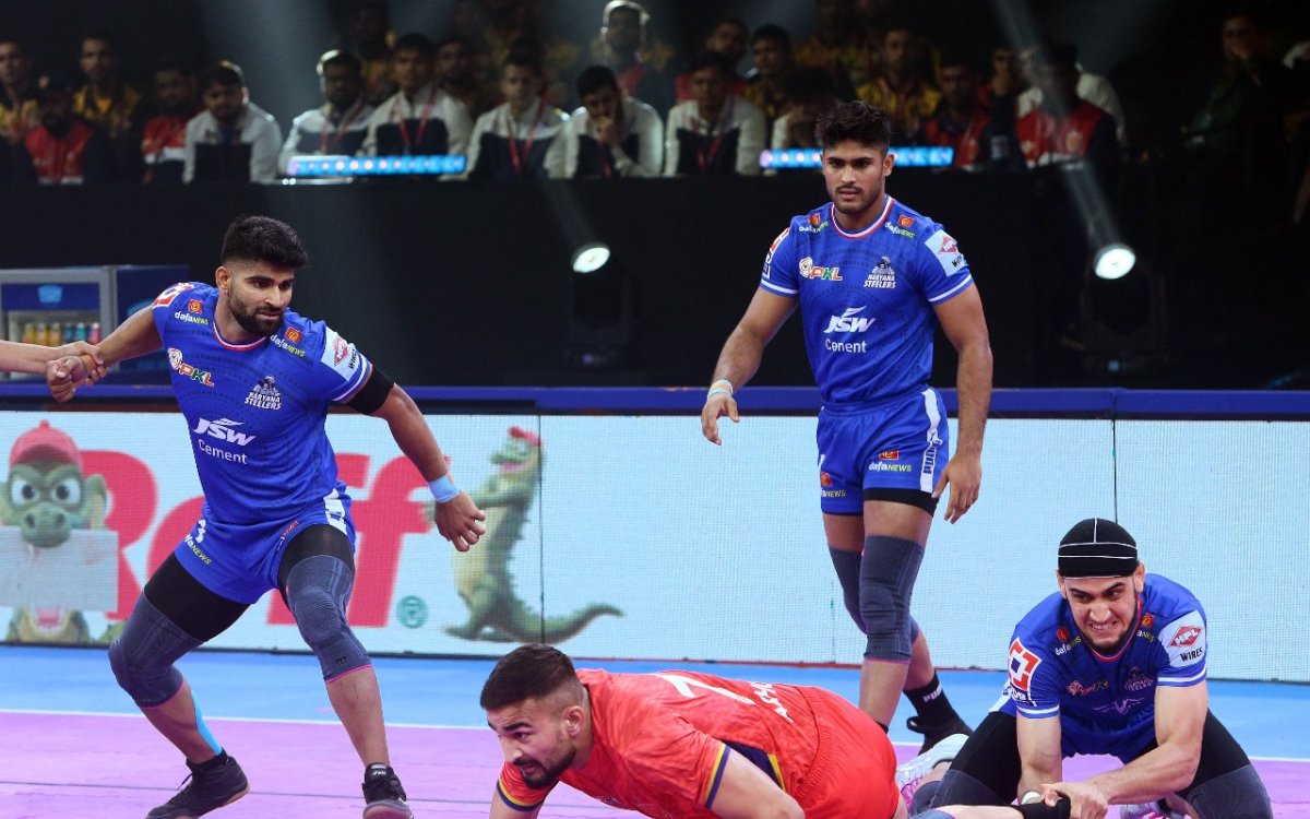 PKL Season 11: Mohammadreza Shadloui stars as Haryana Steelers defeat Dabang Delhi