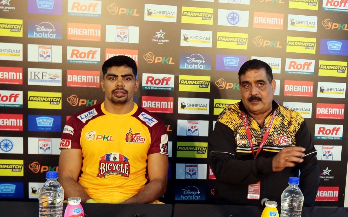 PKL Season 11: Pawan Sehrawat Reveals Special Bond With Telugu Titans Coach Krishan Hooda