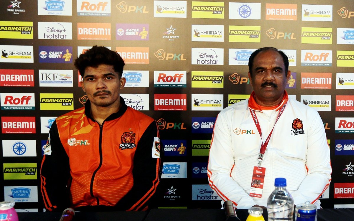 PKL Season 11: Puneri Paltan coach Ramesh happy with the team's performance, wants players to ride