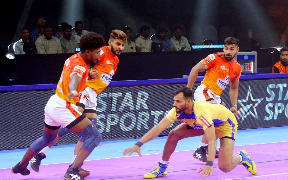 PKL Season 11: Sachin leads Tamil Thalaivas to a thrilling win over holders Puneri Paltan