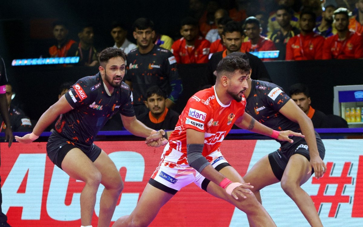 PKL Season 11: U Mumba Pick Up Their First Win Of The Season, Defeat Gujarat Giants