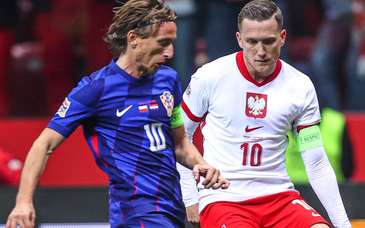 Poland Rallies To Draw Against Croatia In UEFA Nations League Thriller