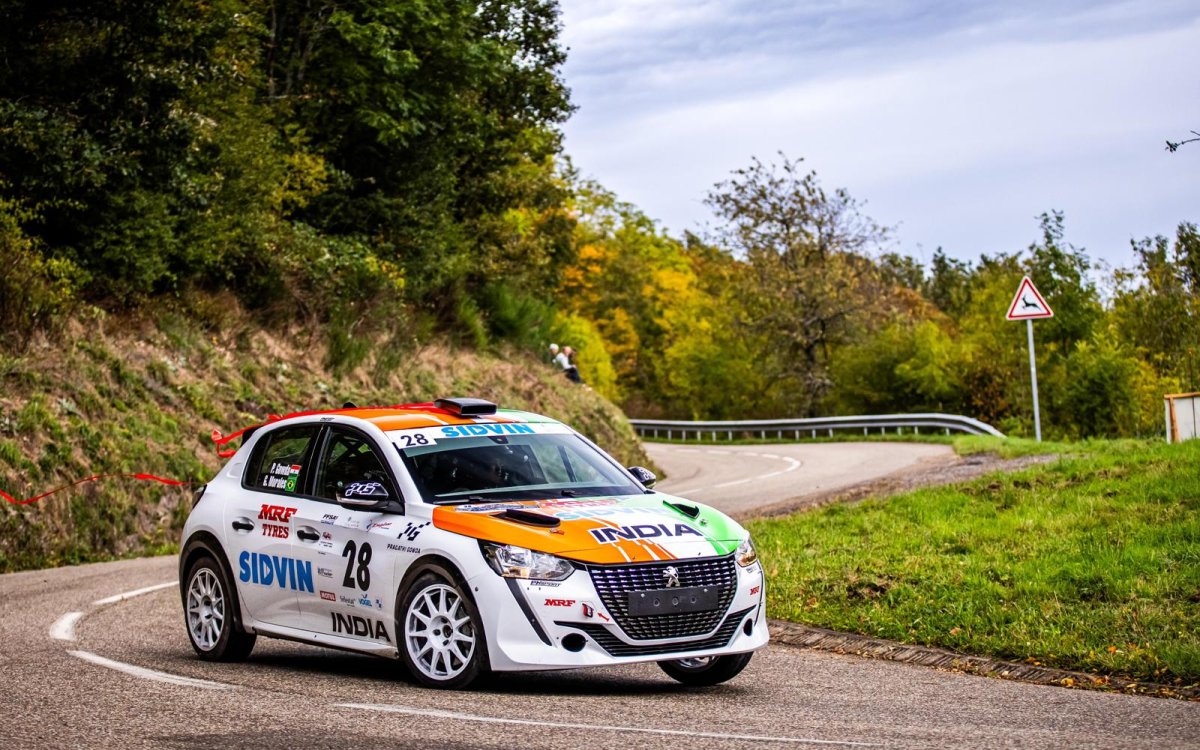 Pragathi Gowda continues stellar run in Rallye Du Centre Alsace