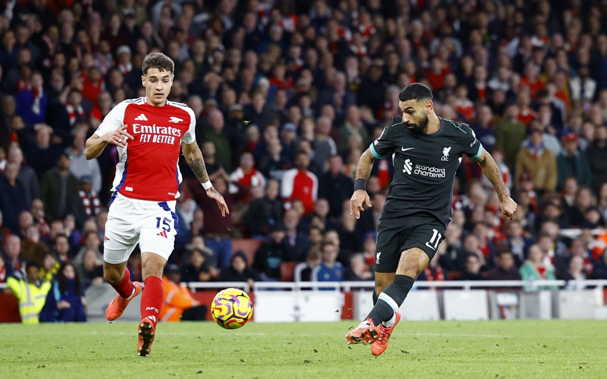 Premier League: Arsenal and Liverpool share spoils in fiery 2-2 draw