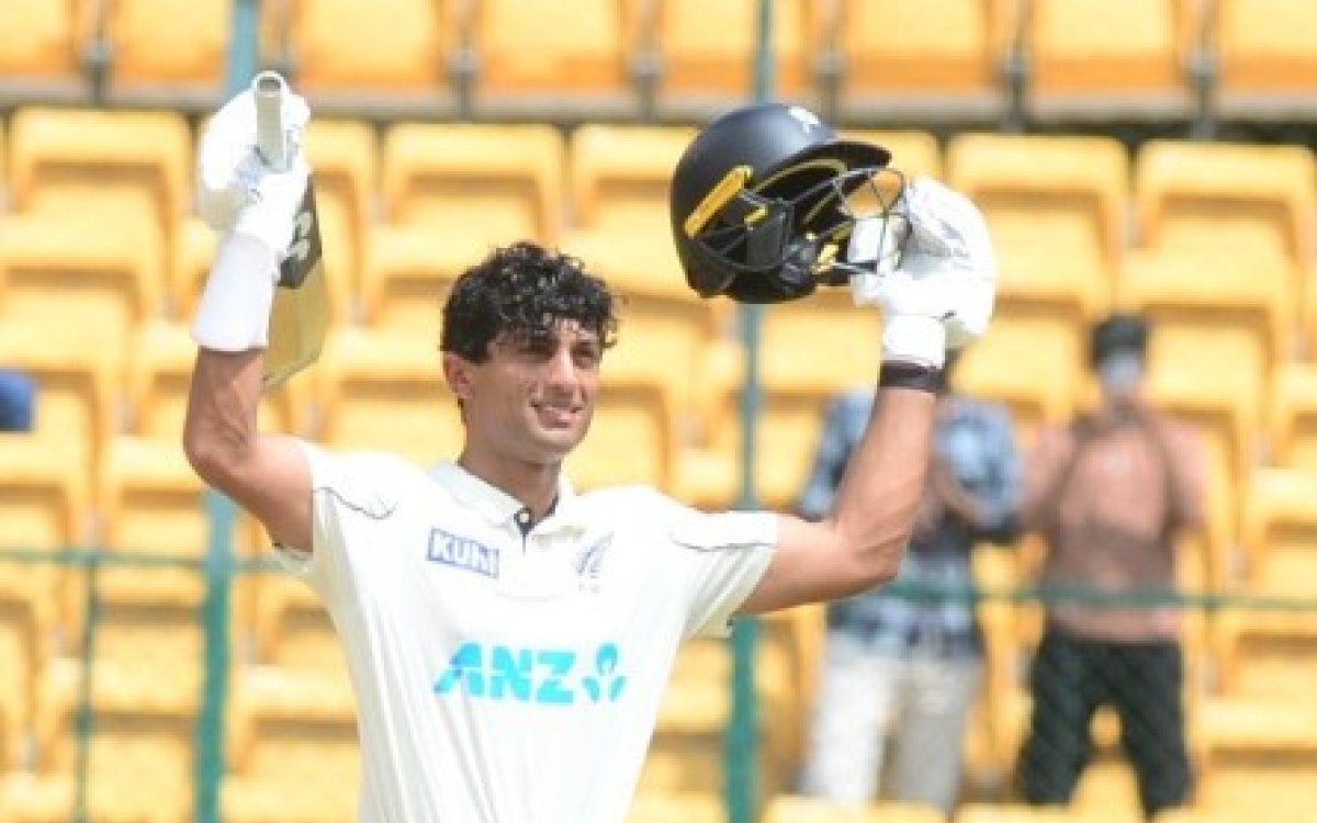 Rachin becomes first NZ batter to score Test ton in India since 2012