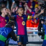 Raphinha scores hat-trick in 100th appearance for Barca