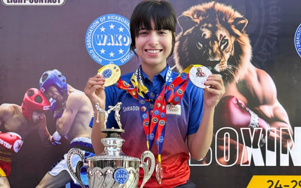 'Rebellious kid' Shraddha Rangarh, aspiring cricketer turned martial artist, bags 4 medals at WAKO W