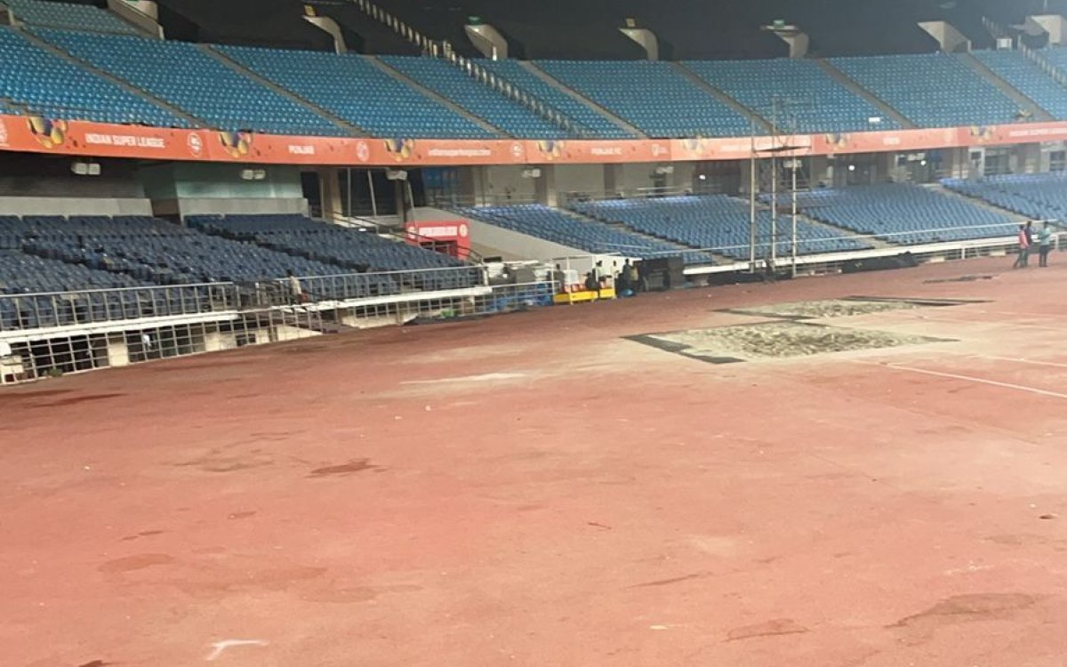 SAI claims JLN Stadium cleaned up after Dosanjh concert, ready to host ISL game on Thursday