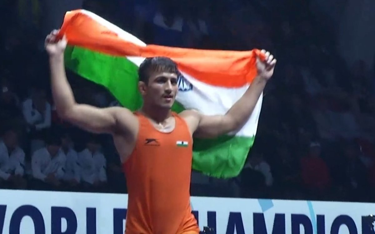 U23 World Wrestling C ship: Chirag Chikkara Wins Gold As India End Campaign With Nine Medals