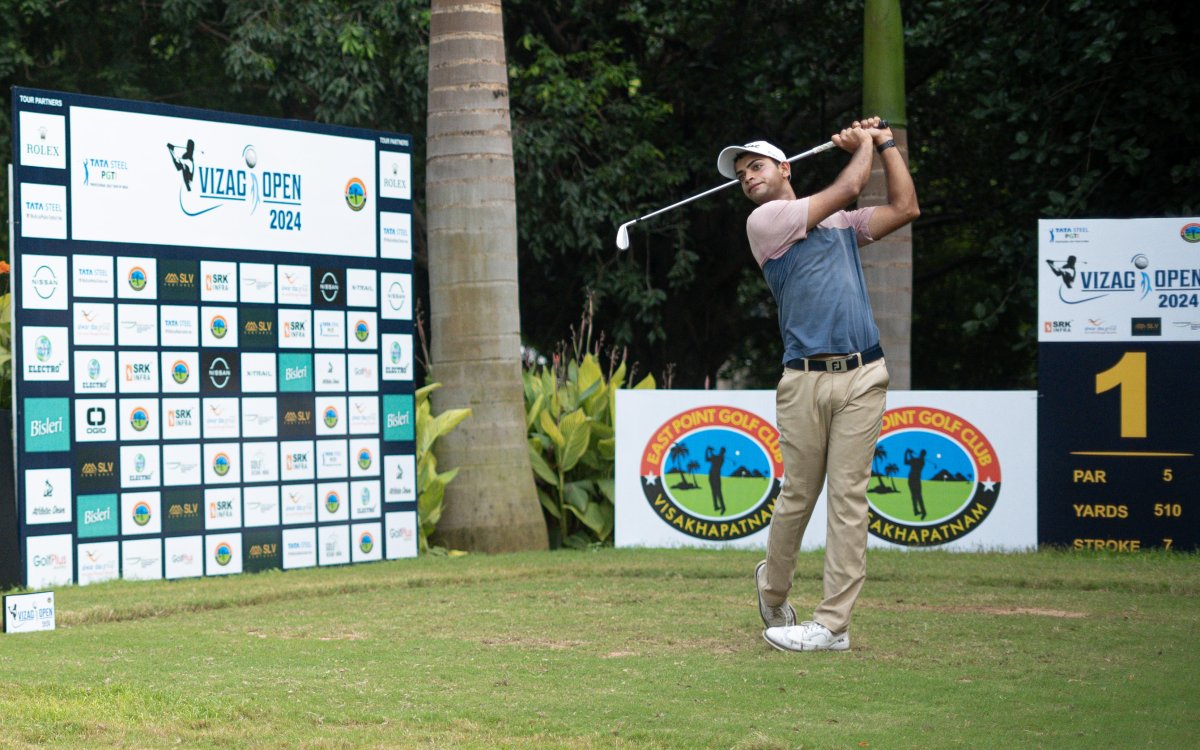 Vizag Open 2024: Teenage rookie Milind Soni hogs the limelight with first-round 63