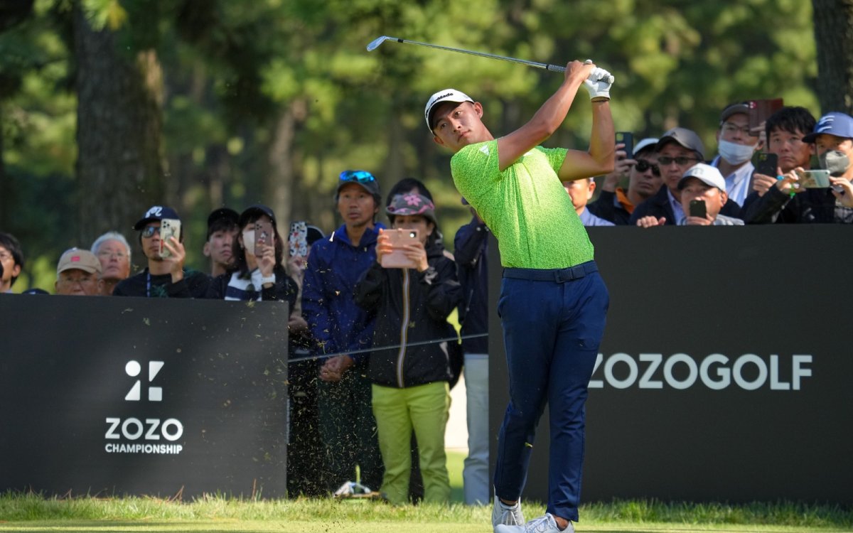 Winning the Zozo Championship in 2023 meant the world to me, says US golfer Collin Morikawa