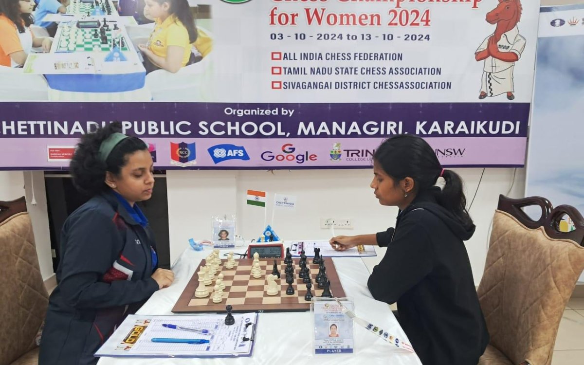 Women s National Chess: Padmini Beats Sarayu To Take Sole Lead