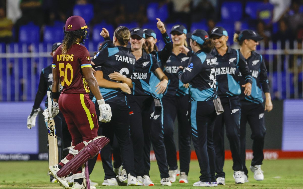 Women’s T20 World Cup: New Zealand Defeat West Indies In Low-scoring Thriller To Reach Final