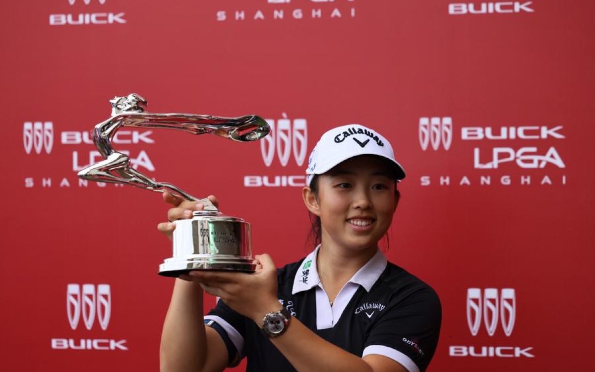 Yin Ruoning becomes first Chinese golfer to claim LPGA Shanghai title