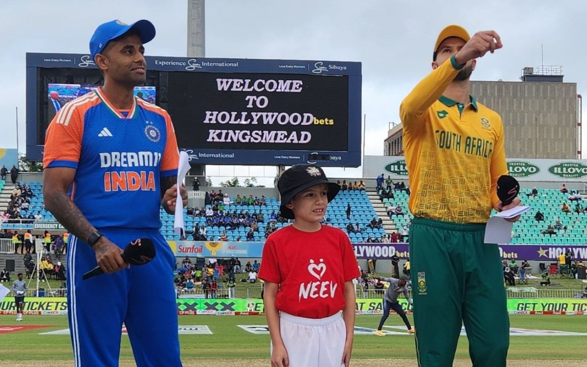 1st T20I: South Africa Opt To Field First Against India At Kingsmead