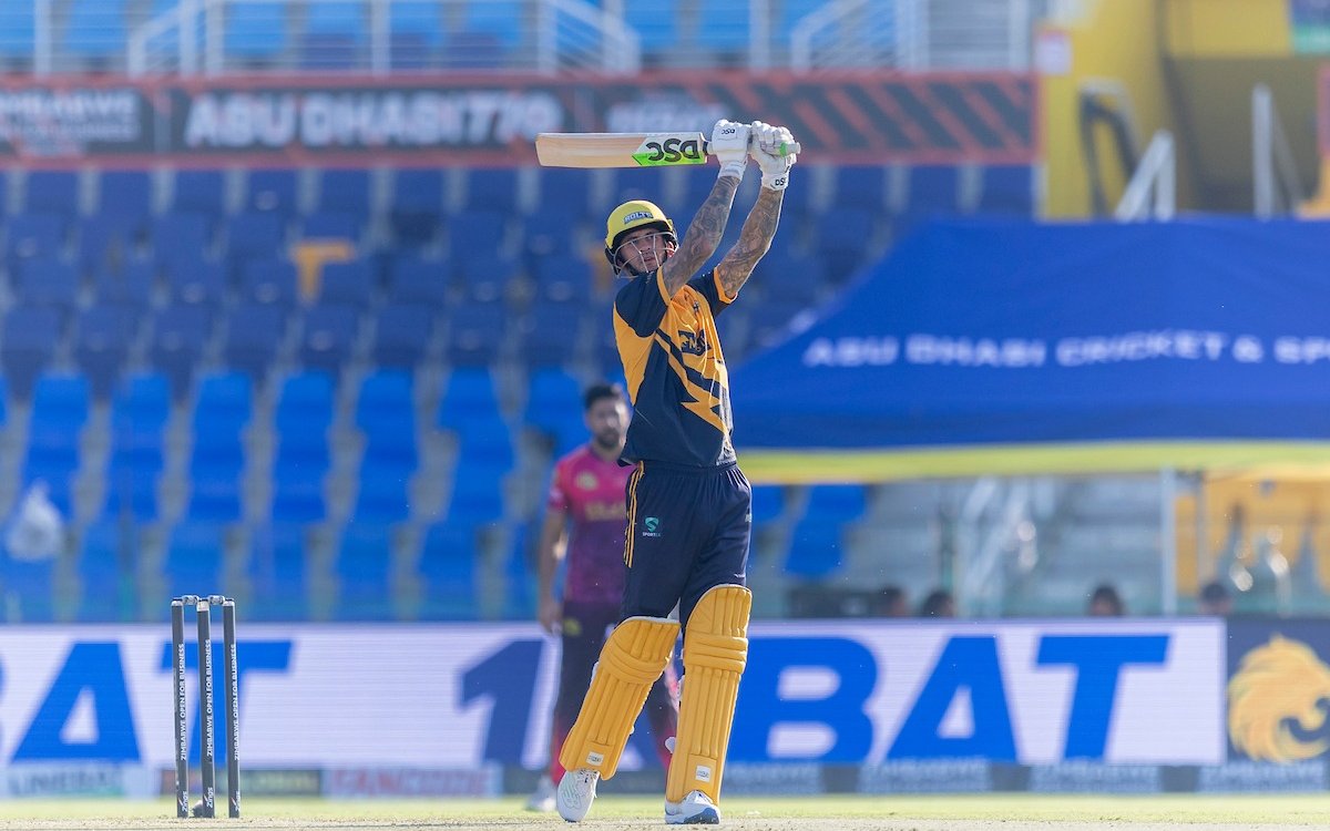 Abu Dhabi T10: Ajman Bolts ride Alex Hales' knock to beat Bangla Tigers by 31 runs