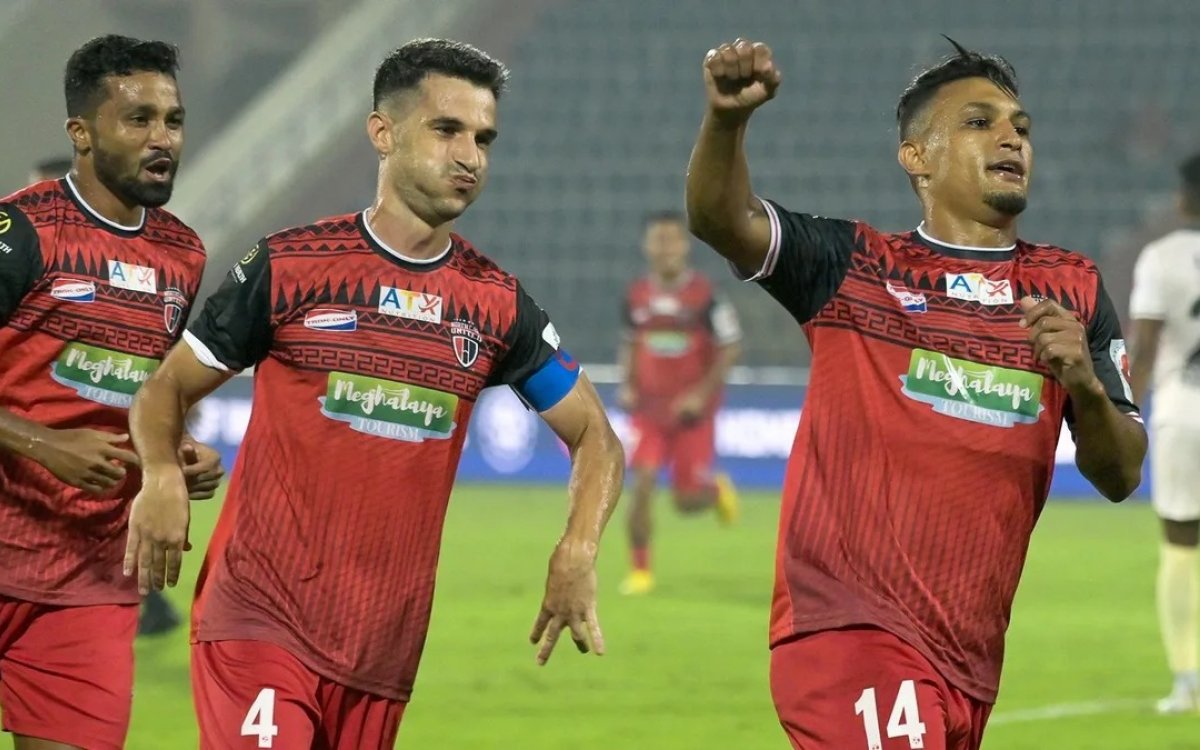 Ajaraie’s record-breaking brace powers NorthEast United to 3-2 win vs Odisha FC