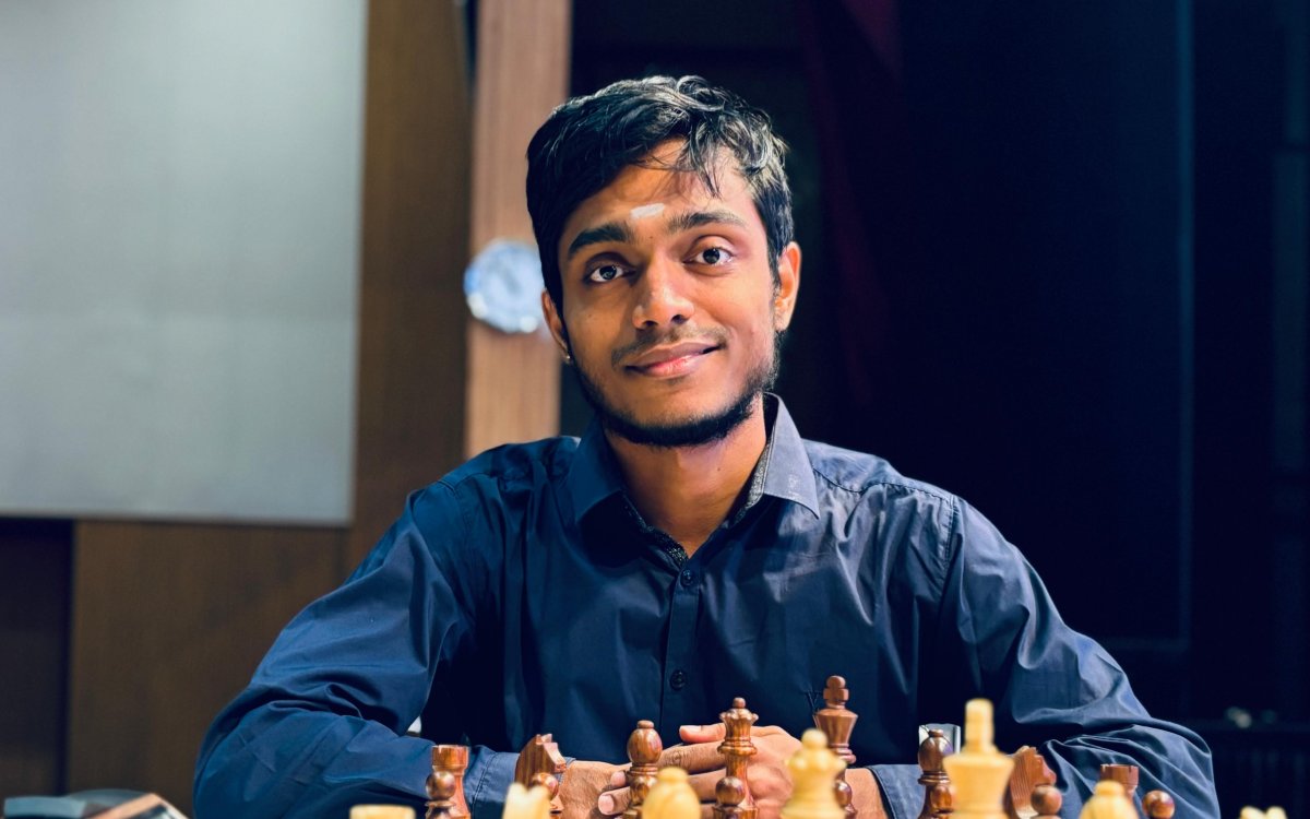 Chennai Grand Masters Chess: Aravindh wins Masters title, unbeaten Pranav claims Challengers crown