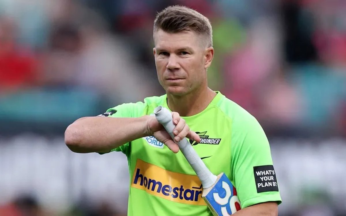 David Warner named Sydney Thunder captain in BBL 14