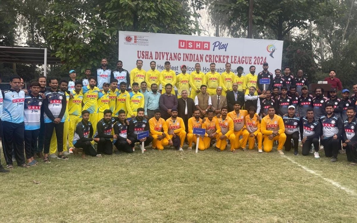 Divyang Indian Cricket League kickstarts in Jalandhar