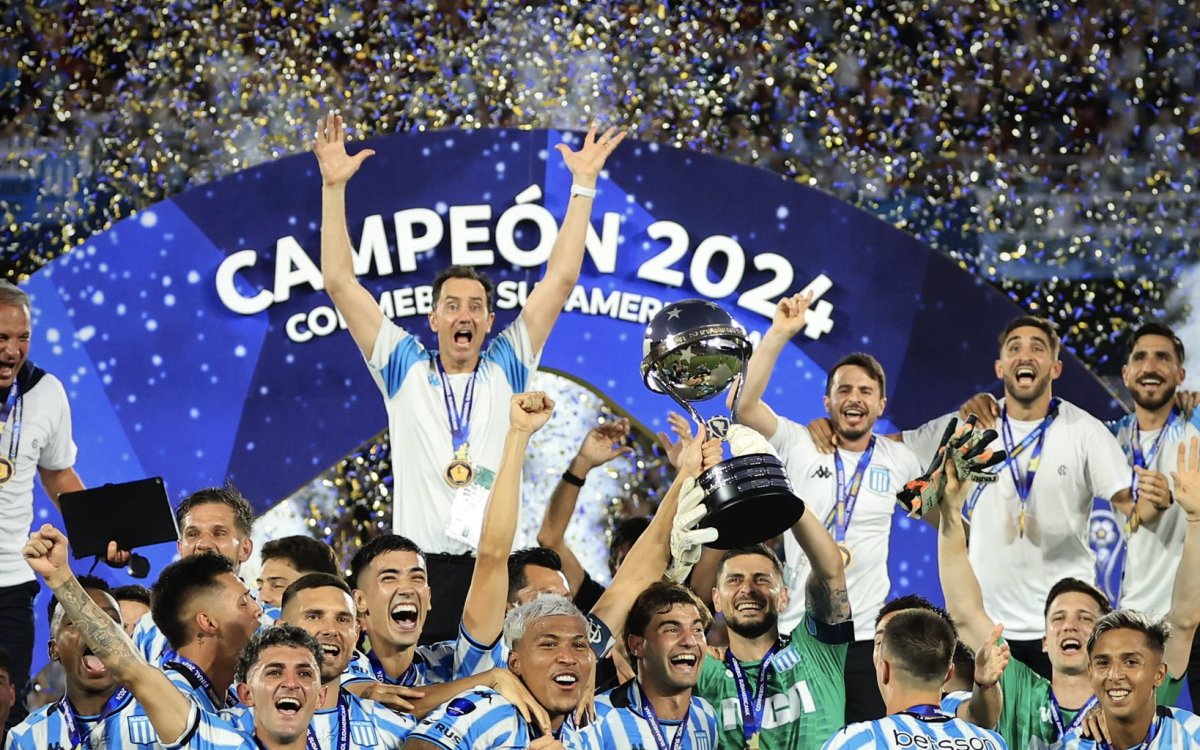 Football: Racing beat Cruzeiro to clinch Copa Sudamericana title