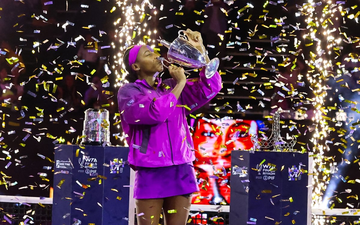 Gauff Beats Zheng In Thriller To Win WTA Finals Title