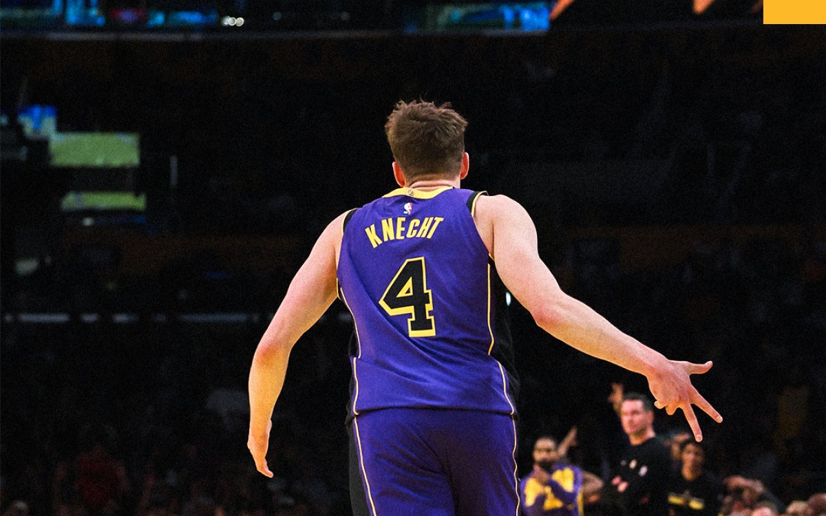 NBA Cup: Knecht ties rookie single game 3-Point record in Lakers' sixth straight win