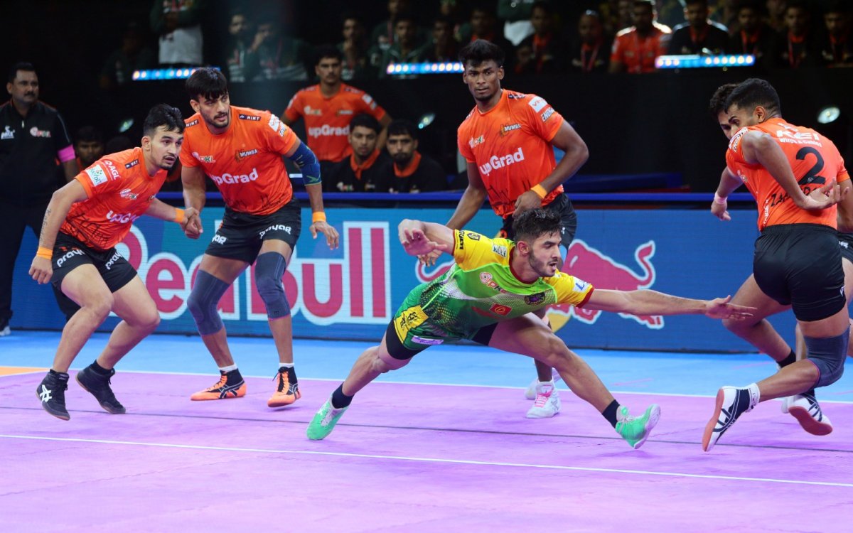 PKL Season 11: Ajit Chavan’s 19 points help U Mumba prevail over Patna Pirates in a see-saw battle