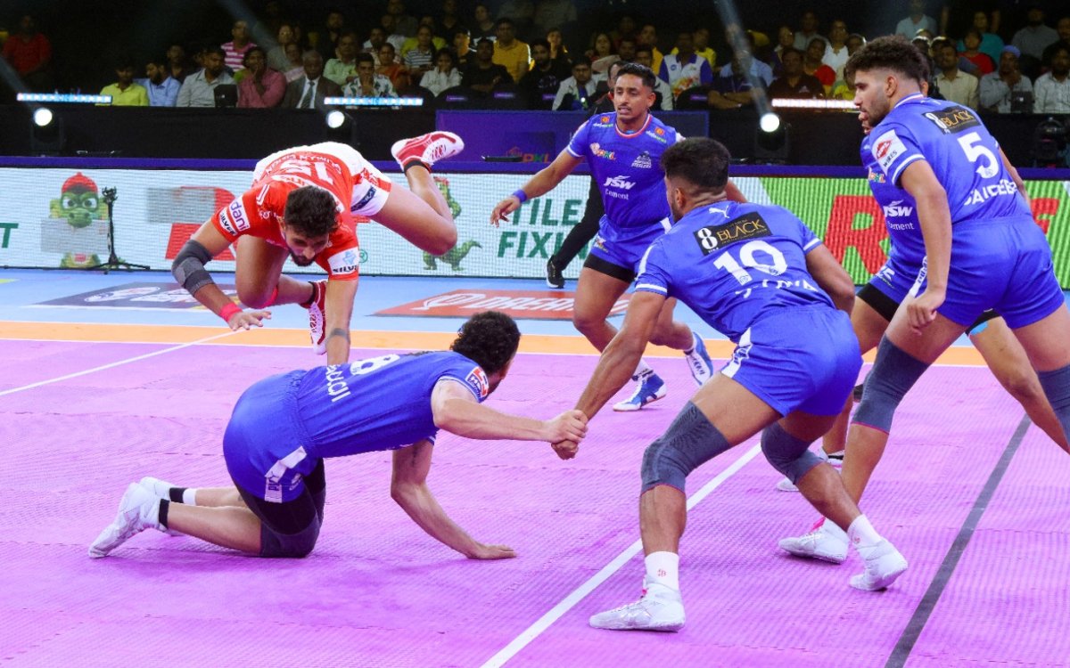 PKL Season 11: All-round Show Ensures Haryana Steelers Secure Victory Over Gujarat Giants