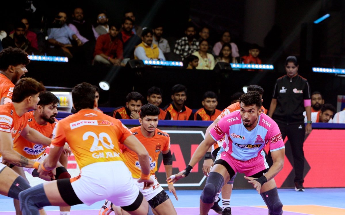 PKL Season 11: Arjun Deshwal guides Jaipur to win against Puneri Paltan