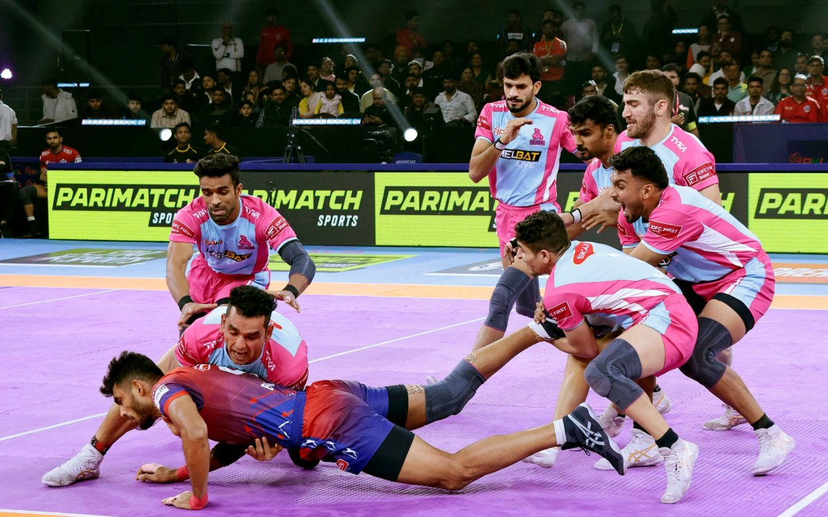 PKL Season 11: Clinical UP Yoddhas show nerves of steel for close win over Jaipur Pink Panthers