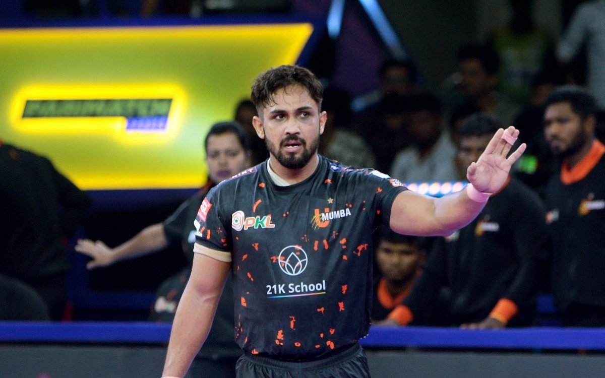 PKL Season 11: Credit to new kids for performing so well, says U Mumba captain Sunil Kumar