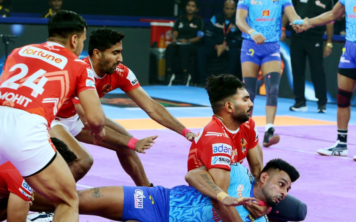 PKL Season 11: Guman Singh stars as Gujarat Giants return to winning ways against Bengal Warriorz