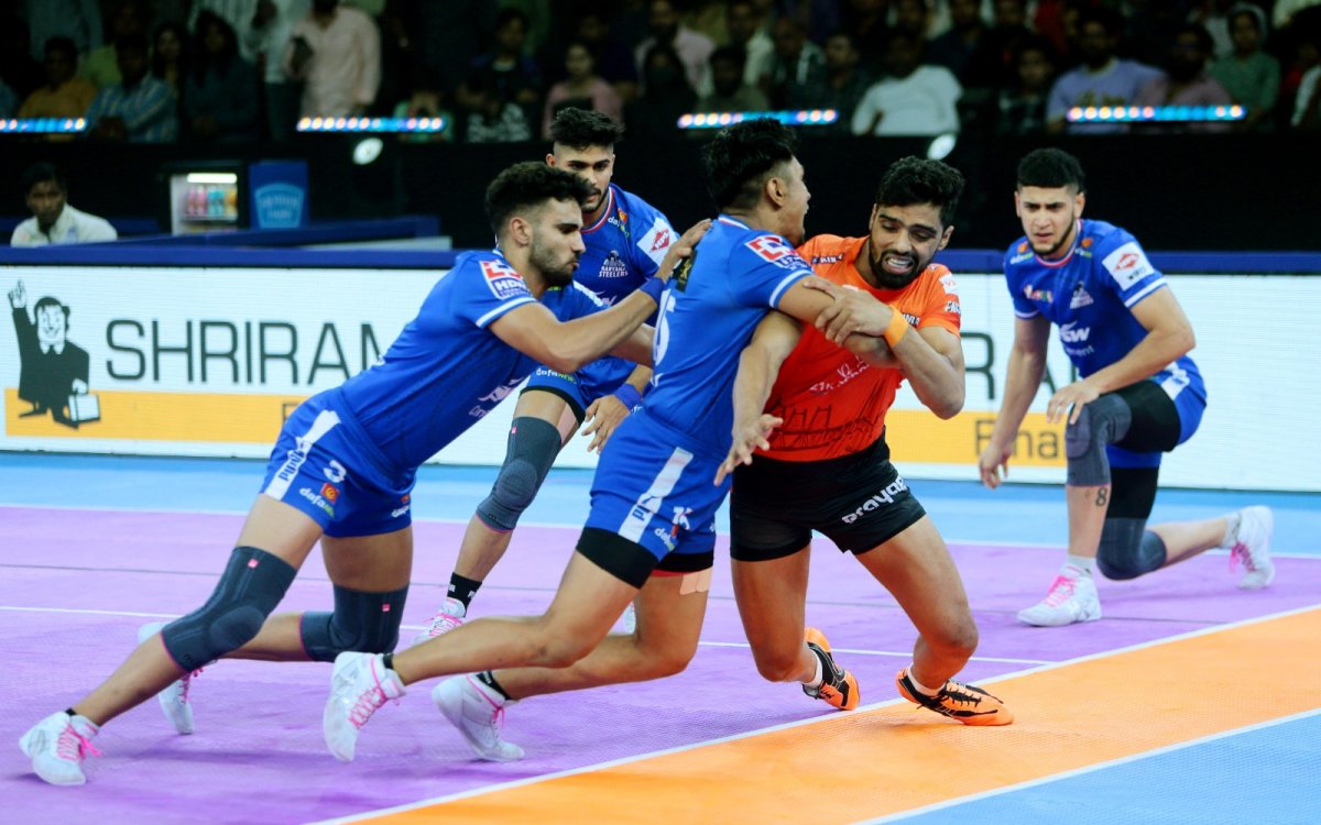 PKL Season 11: Haryana Steelers overcome U Mumba despite Ajit Chouhan’s 18 points