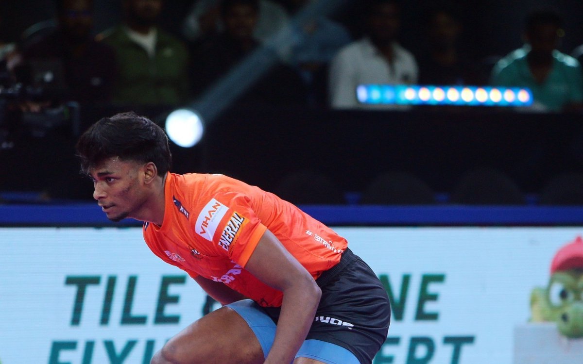 PKL Season 11: U Mumba coach Mazandarani heaps praise on young raider Ajit Chavan