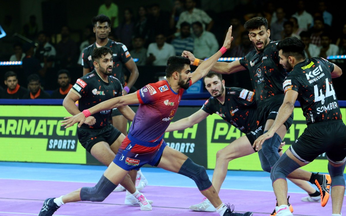 PKL Season 11: U Mumba Edges Past UP Yoddhas In Thrilling Contest As Ajit Chouhan, Rohit Raghav Shine