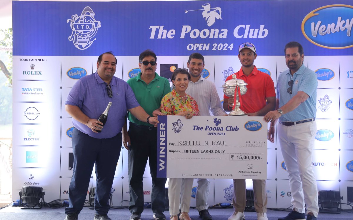 Poona Club Open Golf: Kshitij Naveed Kaul fires cool, confident 67 to claim title