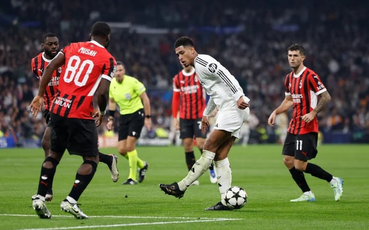 Real Madrid beaten at home to AC Milan in Champions League