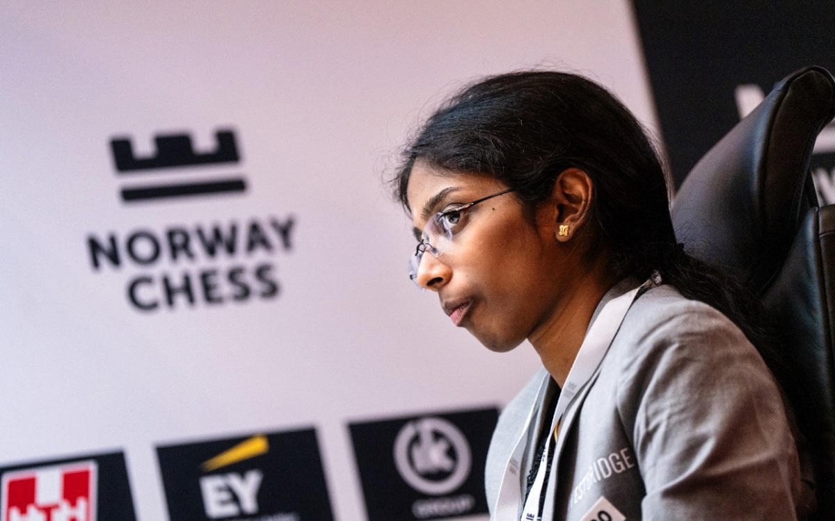 Rising star Vaishali Rameshbabu to return for Norway Chess Women 2025