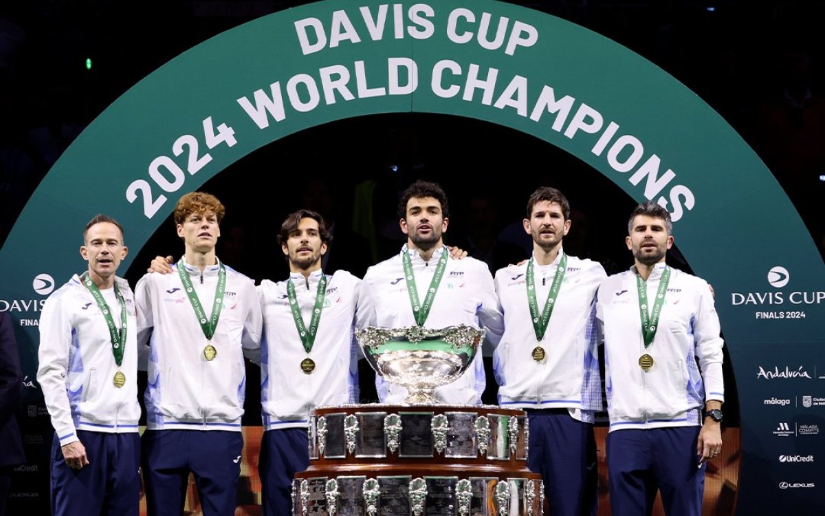 Sinner seals Davis Cup crown for Italy to cap standout season