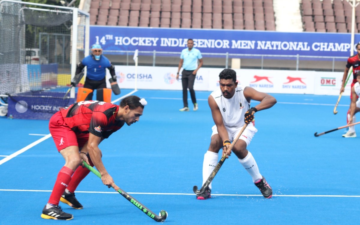 Sr Men s National Hockey: Manipur, Haryana, Odisha, U.P. Reach Semifinals