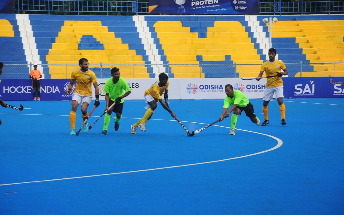 Sr Men s National Hockey: U.P, Karnataka, Chandigarh, M.P, T.N. Win On Day 3