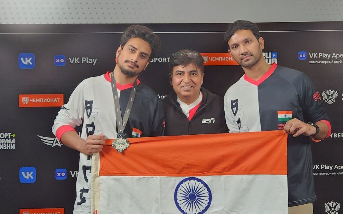 Wasfi Bilal wins silver as India bags historic medal at BRICS Esports Championship in Moscow