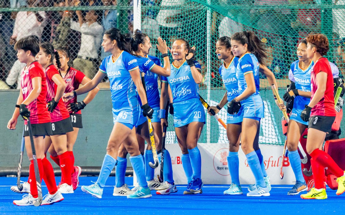 Women’s Asian Champions Trophy: Deepika Leads India To 13-0 Victory Over Thailand