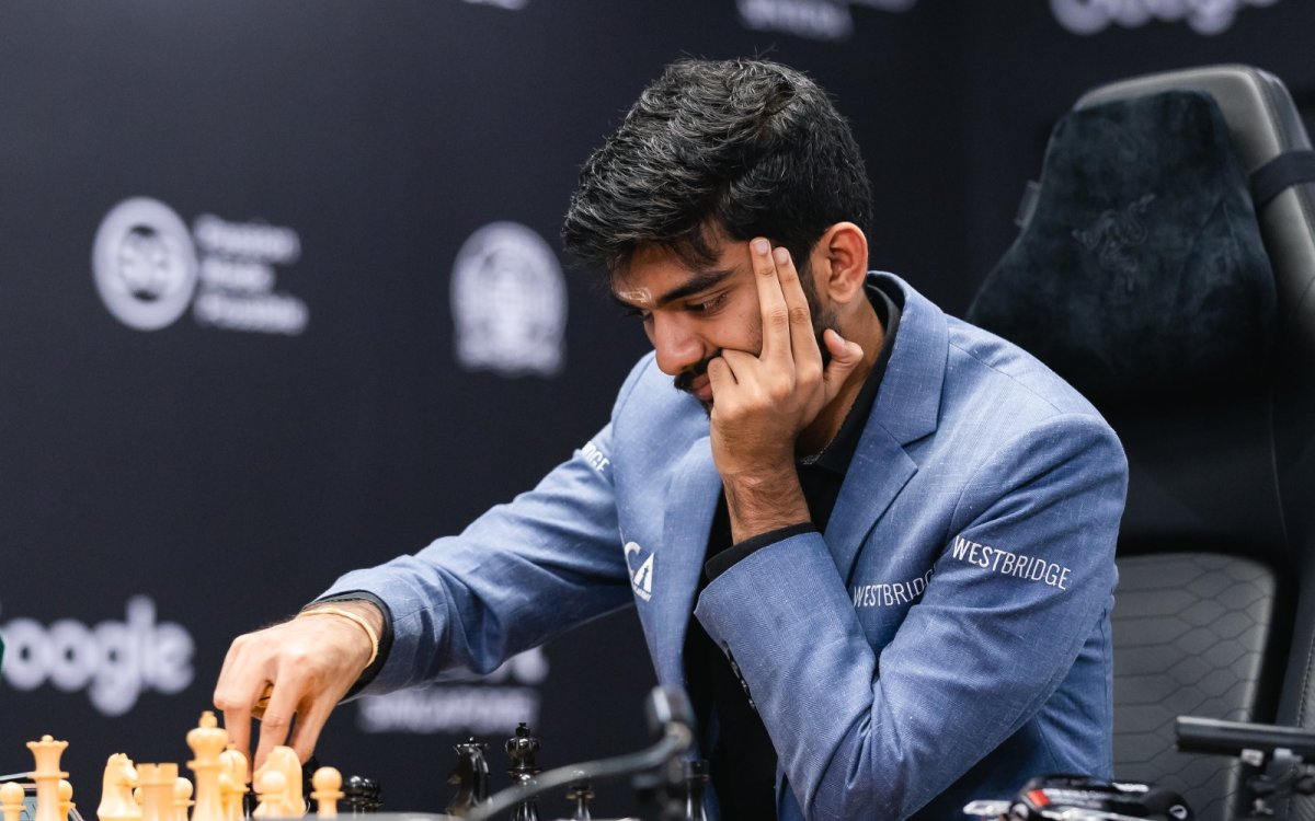 World Chess Championship: Ding springs an opening surprise but Gukesh holds on to draw Game 2