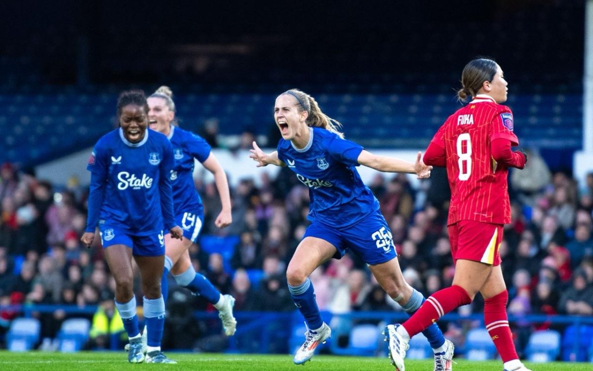 WSL 2024-25: Snoeijs’ lone goal secures win for Everton in final Merseyside derby