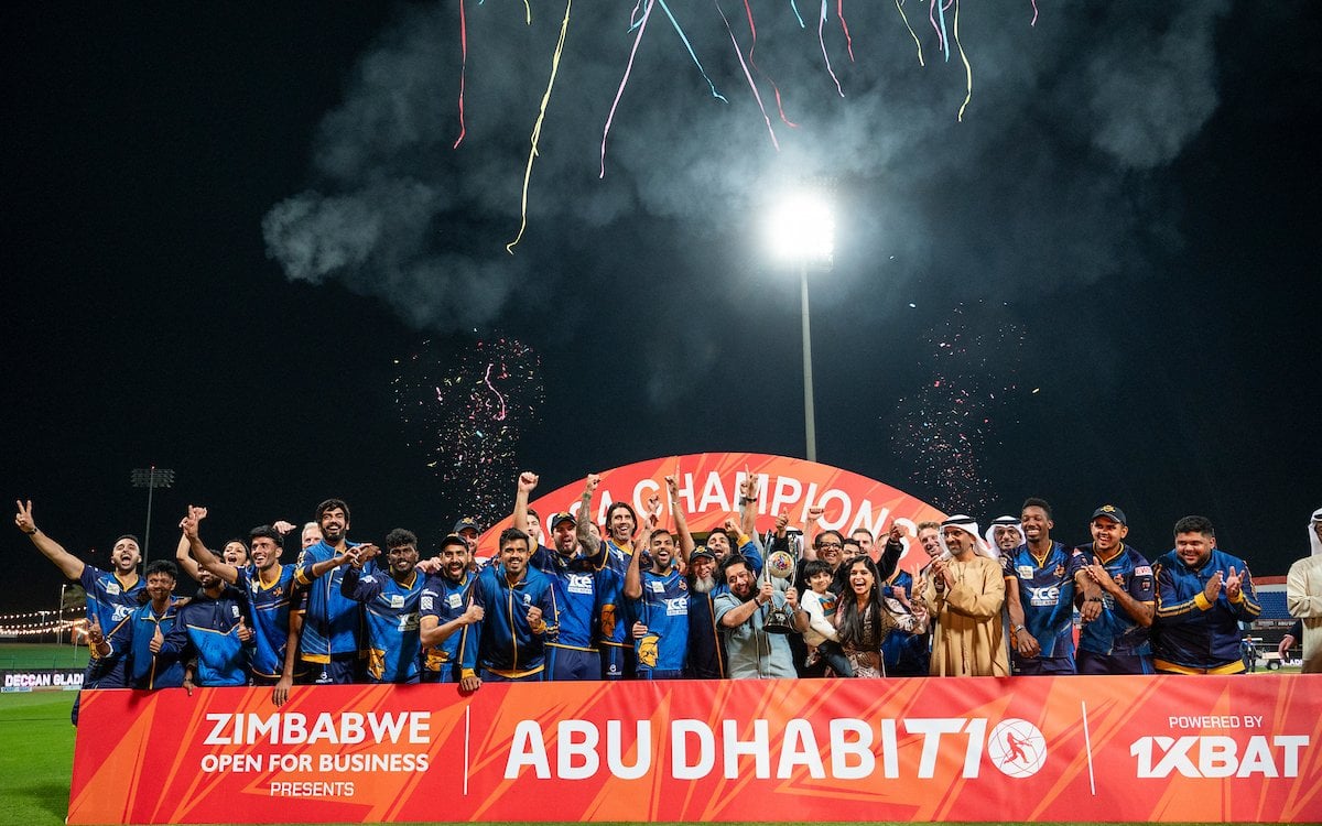 Abu Dhabi T10: Good Communication Was The Key, Says Deccan Gladiators’ Head Coach Mushtaq Post Team’s Record Third Title Win