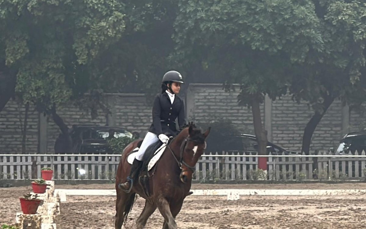 ARC riders shine as Taarini, Vritika, and Jahnvi win medals at National Equestrian Championship